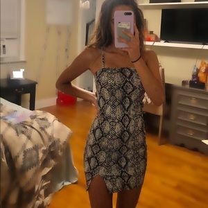 Cute snake skin dress